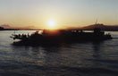 Por do Sol na ba�a !