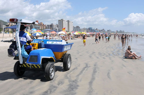 Limpeza das praias terá operação especial do Governo do Estado